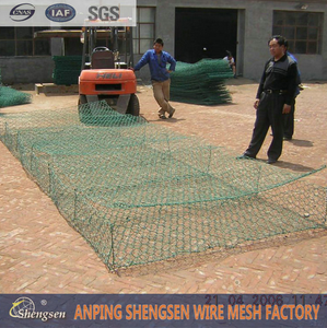 PVC Coated/Galvanized Gabion Basket